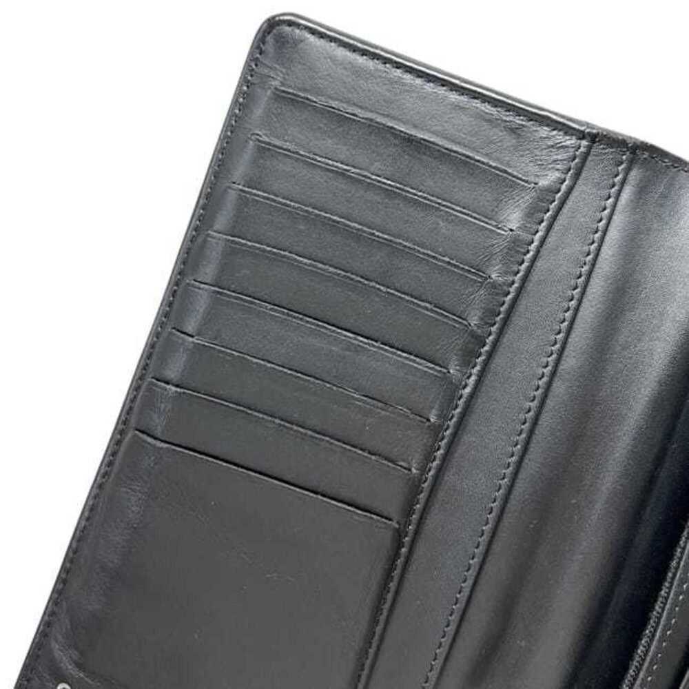 CHANEL Black Caviar Leather Logo Wallet - Picture 8 of 11